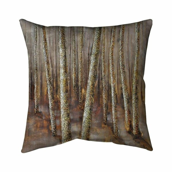 Begin Home Decor 20 x 20 in. Forest-Double Sided Print Indoor Pillow 5541-2020-LA6